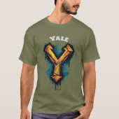 Vet Graffiti Monogram "Y" T-shirt (Voorkant)
