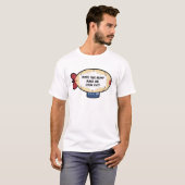 Vet humor t-shirt (Voorkant volledig)