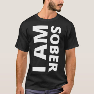 Vet ik ben Sober Design for Recovery Sober Anniver T-shirt