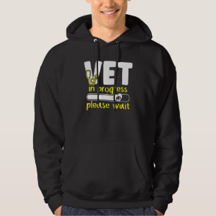 Vet in uitvoering Toekomstige Veter voor Dierenart Hoodie