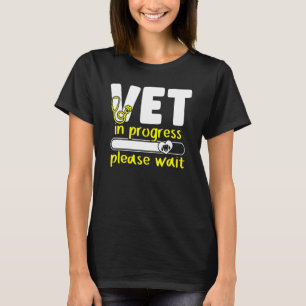 Vet in uitvoering Toekomstige Veter voor Dierenart T-shirt