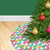 Vet Kleurrijk Papier Kerstbomen Kerstboom Rok