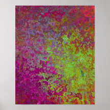 Vet, kleurrijk, platter verf, Abstract