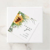 Vet land Zonnebloem | Hartelijk dank voor de label (In situ)