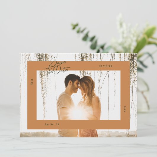 Vet Lijst De datumkaart opslaan Kaart (Staand voorkant)