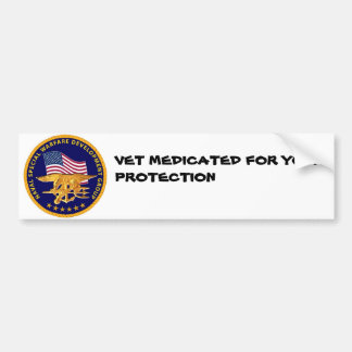 VET MED BUMPERSTICKER
