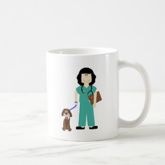 Vet met hond koffiemok