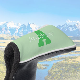 Vet Modern monogram Bleek & Kelly Green Golfheadcover