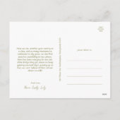 Vet Moderne Jaaroverzicht Vijf Foto Gelukkig Feestdagenkaart (Achterkant)