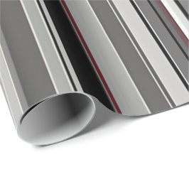 Vet Monochrome Gestreepte Gift Wrap Cadeaupapier