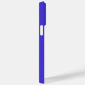 Vet monogram initiaal en naam blauw roze Case-Mate iPhone case (Achterkant / Rechts)