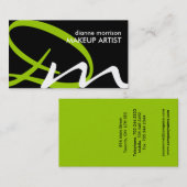 Vet Monogram Visitekaartje (Voorkant / Achterkant)