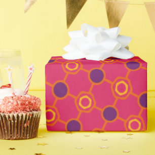 Vet Monogram Vrolijk Blij Cadeaupapier