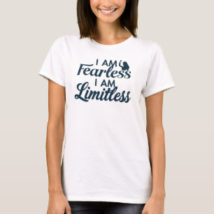 Vet Motivatie Affirmatie Empowerment Kunst T-shirt