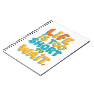 Vet motivatie citaat speelse stijl notitieboek