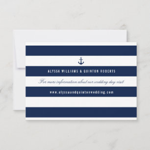 Vet Nautical Theme Navy Stripes