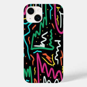 Vet Neon Contrast Party afdrukken Case-Mate iPhone 14 Hoesje