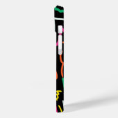 Vet Neon Contrast Party afdrukken Case-Mate iPhone Case (Achterkant / Links)