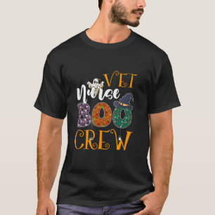 VET Nurse Boo Crew Veterinaire Verpleegster Hallow T-shirt
