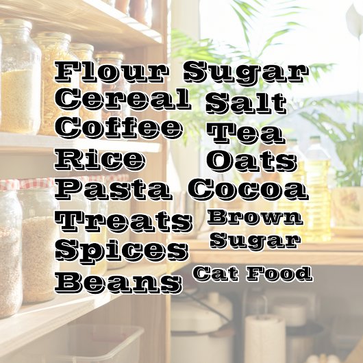 Vet  pantservinyl sticker