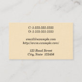 Vet Paralegal Visitekaartje (Achterkant)