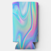 Vet Penseel Script Naam eindigt met een Aqua Iride (Achterkant)