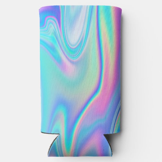 Vet Penseel Script Naam eindigt met een Aqua Iride (Achterkant)