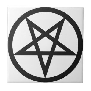 Vet Pentagram Tegeltje