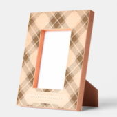 Vet plaid eenvoudige aangepaste tekst gegraveerde lijstjes (Links)