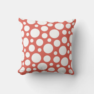 Vet Polka Dot Pattern Kussen
