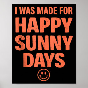 Vet positieve citaat gelukkige zomer esthetisch gl poster