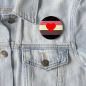 Vet Pride Vlag Ronde Button 5,7 Cm (In situ)