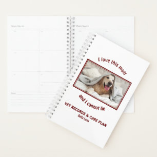 VET RECORDS Gepersonaliseerd Fotozorgplan Planner