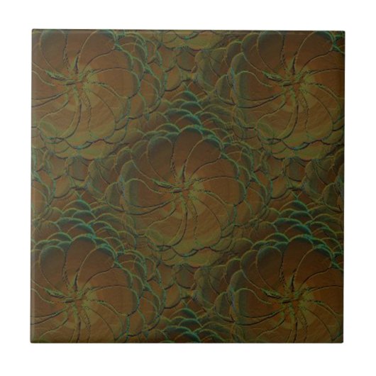 Vet Roos Tegeltje (Voorkant)