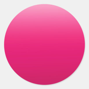 Vet Roze Verloopontwerp Ronde Sticker