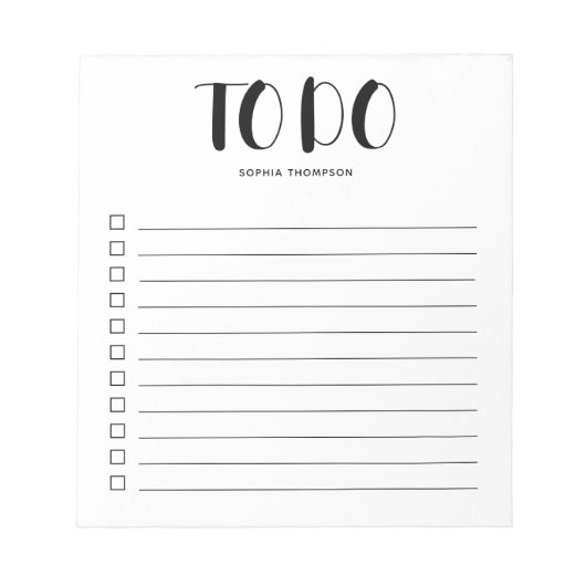 Vet script aanbieden notitieblok (Voorkant)