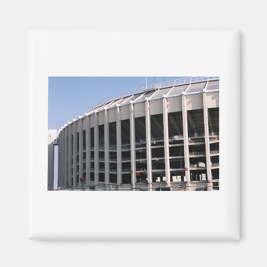 Vet Stadium Square Magnet Magneet (Voorkant)