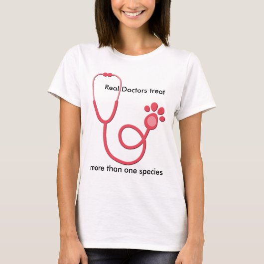 Vet Stethoscope Women's T-Shirt (Voorkant)