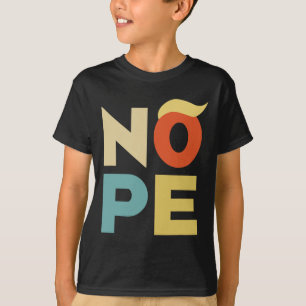 Vet Stijl Grappig Anti-Trump T-shirt