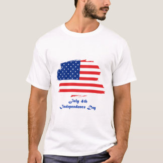 Vet & Stijlvol Independence Day T-Shirt Design