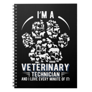 Vet Tech Appreciation Veterinary Technicier Notitieboek