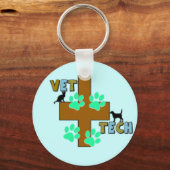 Vet Tech Gift Sleutelhanger (Voorkant)