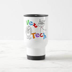 Vet Tech Gifts, veterinair technicus Reisbeker