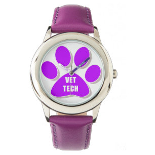Vet tech horloge van vettechstuff