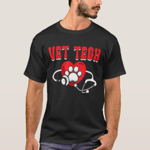 Vet Tech Love Animals T-shirt