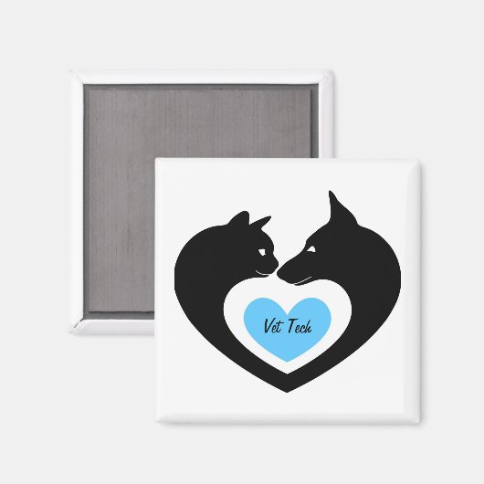 Vet Tech Magneet (Voorkant / Achterkant)