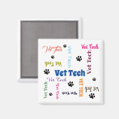 Vet Tech Magnet (Recto/Verso)
