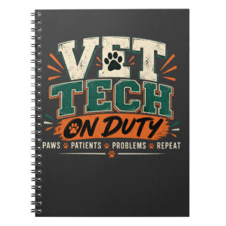 Vet Tech Op Dienst Notitieboek