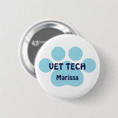 Vet Tech Ronde Button 5,7 Cm (Voorkant /achterkant)