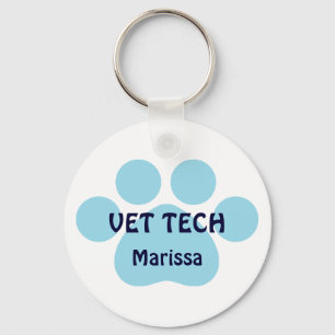  Vet Tech-Sleutelhanger Sleutelhanger